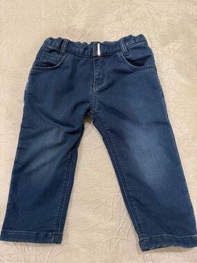 Givenchy Baby Toddler Denim Jeans 18M Logo Stretch Authentic
